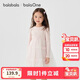 巴拉巴拉【balaOne】童裝女童連衣裙網(wǎng)紗公主裙2026春新款蝴蝶結長(cháng)袖拼接
