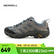 邁樂(lè )（Merrell）官方店男女款戶(hù)外登山徒步鞋減震MOAB 3邁越者輕量防滑耐磨透氣 J035896灰藍（女） 38