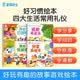 好習慣系列繪本禮貌篇【4冊】兒童繪本2-3歲幼兒園入園準備繪本 行為習慣培養 早教益智閱讀漫畫書