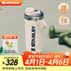 STANLEY運動(dòng)水杯搖搖杯高顏值戶(hù)外便攜健身運動(dòng)時(shí)尚防漏杯子男士女士禮物 【熱銷(xiāo)色系】淺米灰- 591ml