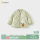 童泰（TONGTAI）寶寶羽絨服外套冬季嬰兒衣服男女童立領(lǐng)鴨絨服上衣灰綠色100cm