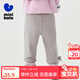 迷你巴拉巴拉女童褲子秋新款寶寶打底褲兒童彈力緊身長(cháng)褲 品灰20208 90