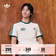 adidas印花修身運動(dòng)上衣圓領(lǐng)短袖T恤男裝夏季阿迪達斯官方三葉草