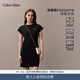 Calvin KleinJeans【防曬】 25夏季女士戶(hù)外休閑ck氣質(zhì)通勤針織短袖連衣裙