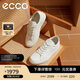 愛(ài)步（ECCO）百搭男鞋 經(jīng)典系帶小白鞋軟底休閑鞋 柔酷系列582404 白色42