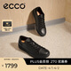 愛(ài)步（ECCO）26年春季新款輕盈舒適高端輕奢休閑板鞋男 柔酷560114 黑色42