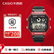 卡西歐（CASIO）男表小方塊十年電力防水手表黑色AE-1300WH-4A學(xué)生表 送禮物推薦 AE-1300WH-4A（京倉京配）