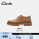Clarks其樂(lè )輕酷系列男鞋英倫風(fēng)通勤百搭舒適透氣休皮鞋男士休閑鞋 土黃色 261760887 41