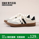 Semir女鞋德訓鞋春秋季平底小白鞋休閑鞋經(jīng)典百搭運動(dòng)板鞋女騏驥紅 米黑 36