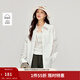 茵曼（INMAN）簡(jiǎn)約蕾絲拼接純棉白襯衫2026春季女裝新款寬松長(cháng)袖氣質(zhì)襯衣 白色 L