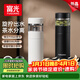 富光保溫杯茶水分離泡茶杯 316L不銹鋼男女士水杯 高檔辦公杯子禮物
