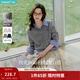 茵曼毛衣女POLO領(lǐng)冬季套頭2026春季針織衫通勤長(cháng)袖毛衣上裝 格調灰 XL