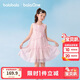 巴拉巴拉童裝兒童裙子2026新款夏裝女童無(wú)袖連衣裙中大童洋氣時(shí)尚公主裙甜