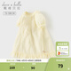 戴維貝拉（DAVE＆BELLA）公主裙女童連衣裙洋氣幼兒寶寶衣服小童網(wǎng)紗裙夏裝新款童裙 月光黃【現貨】 110 cm（建議身高100-110cm）