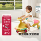 babycare扭扭車(chē)防側翻兒童溜溜車(chē)搖搖車(chē)寶寶滑行玩具車(chē)3-6歲 洛克黃音樂(lè )款