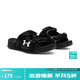安德瑪（UNDERARMOUR）夏Soft Movement情侶魔術(shù)貼運動(dòng)休閑拖鞋6007202 黑色001 40