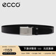 愛(ài)步（ECCO）男士商務(wù)休閑皮帶金屬扣正裝腰帶9105889黑色120cm禮盒裝