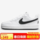 耐克NIKE大童休閑鞋 COURT BOROUGH 運動(dòng)鞋女子DV5456-104白 37.5