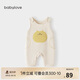 babylove寶寶背帶褲春秋外穿連體褲超萌可愛(ài)休閑長(cháng)褲洋氣嬰兒褲子