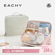 EACHY化妝包多功能便攜出差大容量手提旅行化妝品收納包立式化妝包粉XL