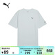 彪馬PUMA寬松運動(dòng)休閑風(fēng)短袖T恤男子春夏Logo印花上衣681291 M