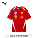 彪馬（PUMA）FERRARI法拉利寬松車(chē)手短袖T恤男女F1賽車(chē)合作系列713827 紅色-01 XL (185/104A)