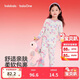 巴拉巴拉童裝兒童內衣套裝男童女童2026春裝寶寶睡衣秋衣秋褲紅色新年季潮