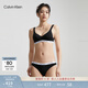 Calvin Klein內衣女士舒適棉質(zhì)ck薄墊輕運動(dòng)無(wú)鋼圈背心式文胸 UB1-太空黑 S