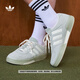 adidas「面包鞋」COURTIC經(jīng)典運動(dòng)板鞋男女阿迪達斯官方三葉草 淺綠/奶油白   43
