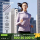 迪卡儂女士t恤運動(dòng)速干衣打底長(cháng)袖跑步戶(hù)外健身長(cháng)袖T恤藤蘿紫-5366941