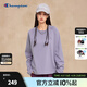 Champion冠軍長(cháng)袖T恤女2025秋季新款插肩袖純色休閑打底衫基礎款 薰衣草 M