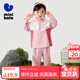 迷你巴拉巴拉男女童長(cháng)袖套裝潮流拼色上衣長(cháng)褲兩件套春季新款 櫻花奶凍 100 【91-100cm 12-16kg】
