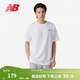 NEW BALANCE NB官方夏季男款運動(dòng)休閑百搭純色打底圓領(lǐng)上衣短袖T恤 WT MT41509 L