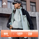 adidas拒水加絨內膽三合一連帽外套男女秋冬阿迪達斯官方輕運動(dòng)   質(zhì)感灰   XL