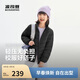 波司登26春季男女童輕薄羽絨服短款立領(lǐng)連帽四防科技外套T260135530