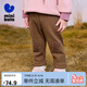 迷你巴拉【打底褲】女童冬新品加絨褲子親膚高腰護肚長(cháng)褲