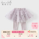 戴維貝拉女童裙褲兒童洋氣褲子春裝小童寶寶彈力打底褲