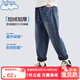 班尼路男童褲子秋冬款2025新款兒童加絨牛仔褲加厚保暖男大童冬裝 【加絨保暖 寬松舒適】深藍 160  【推薦85-105斤】