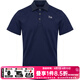 達億瓦（DAIWA）春夏 DE-5223CS POLO衫防曬T恤翻領(lǐng)短袖休閑上衣釣魚(yú)服 深藍 XL