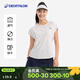 迪卡儂運動(dòng)T恤女春夏寬松健身短袖上衣WSZ2清新白S/384373930