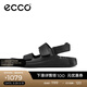 愛(ài)步（ECCO）涼鞋男 復古男士運動(dòng)涼鞋夏天勃肯沙灘休閑鞋男皮涼鞋 科摩500944 黑色50094401001 45