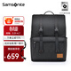 新秀麗（Samsonite）雙肩包男電腦背包商務(wù)休閑通勤書(shū)包大容量送男友老公禮物TT1 黑色|2年質(zhì)保|容量23L