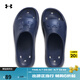 安德瑪（Under Armour）春夏Locker V男子一體式運動(dòng)休閑拖鞋3028094 藍色408 44