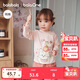 巴拉巴拉童裝兒童t恤男童2025秋女童長(cháng)袖內搭嬰兒打底衫209325100204