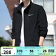 耐克（NIKE）外套男士上衣 26春季新款運動(dòng)服裝立領(lǐng)休閑防風(fēng)衣冰絲速干夾克 FB7500-010 /曬圖退10【元】 XL 180/96A