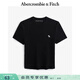 Abercrombie & Fitch【多色圓領(lǐng)T】經(jīng)典小麋鹿圖案女裝25夏季美式短袖T恤139-5272 黑色 S (165/88A)