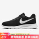 耐克NIKE女子休閑鞋 NIKE TANJUN FLYEASE 運動(dòng)鞋DV7786-001黑白 38