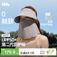 蕉下（beneunder）遮陽(yáng)帽男防曬帽女磁吸防曬面罩全臉口罩太陽(yáng)帽空頂帽敏感肌便攜
