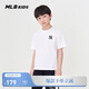 MLB休閑短袖T恤成人兒童簡(jiǎn)約基礎休閑圓領(lǐng)潮流7ATSB0453-50WHS-160