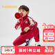 巴拉巴拉童裝兒童套裝男童女童長(cháng)袖春秋季2025寶寶撞色針織潮208125104203